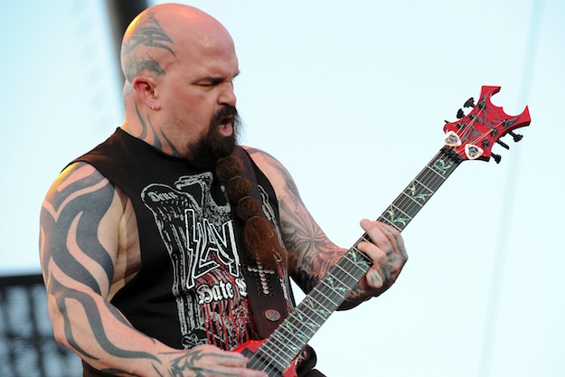 performs onstage during The Big 4 held at the Empire Polo Club on April 23, 2011 in Indio, California.
